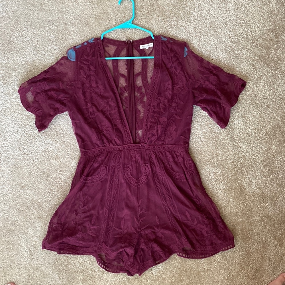 Lace Romper